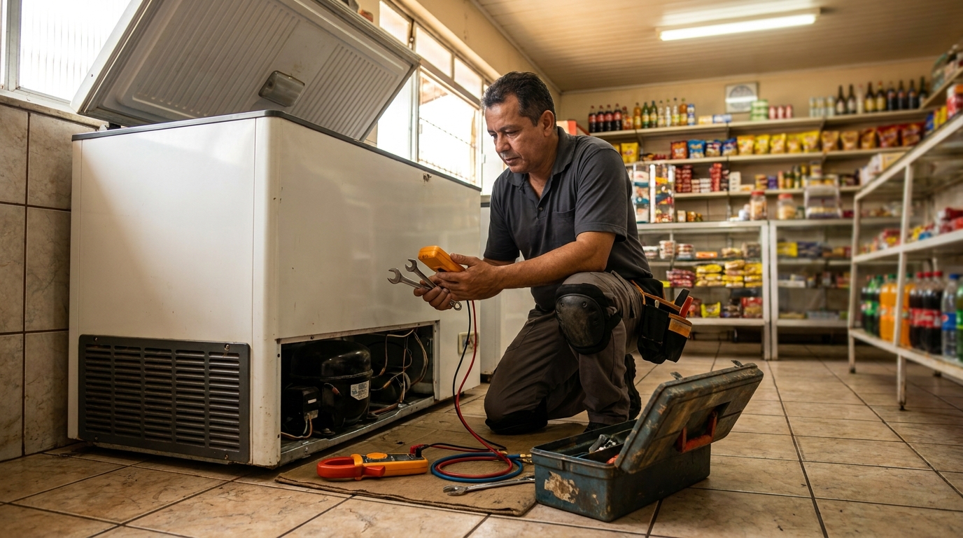 Técnico de freezer perto de mim em Campinas‑SP