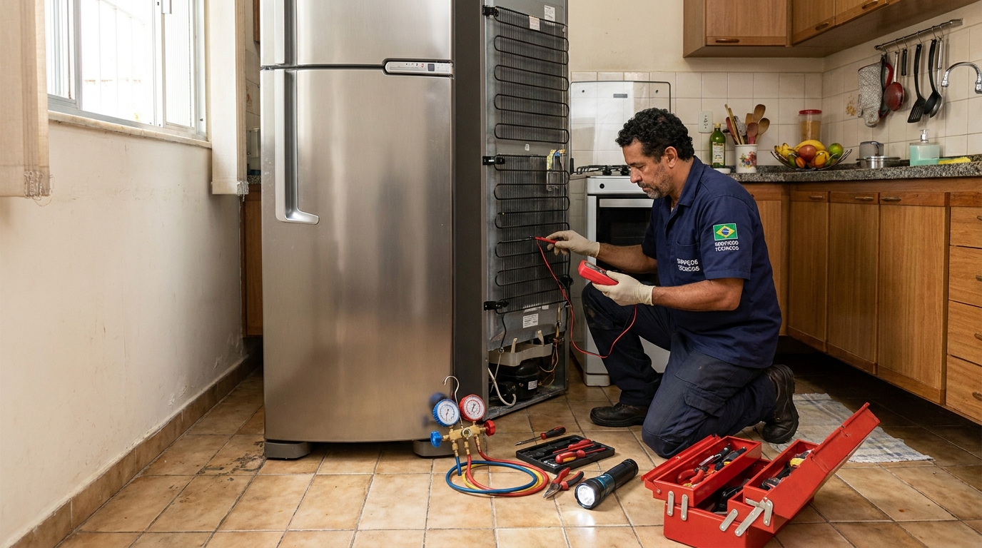 Técnico de geladeira perto de mim em Campinas‑SP
